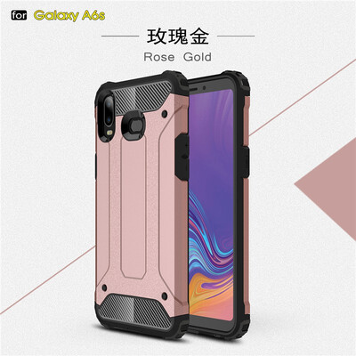 

Goowiiz Phone Case For Samsung Galaxy A6sJ4 Core King Kong Armor Fashion Bumper PC TPU Prevent falling