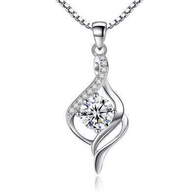 

Cubic Zirconia Pendant Necklaces Fashion Jewelry Womens Accessories Friendship Gift Casual Birthday Party 125