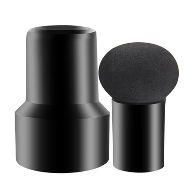

UPLUS wet&dry mushroom round head puff black when the water becomes bigger no powder foundation cushion BB cream makeup sponge set makeup puff box