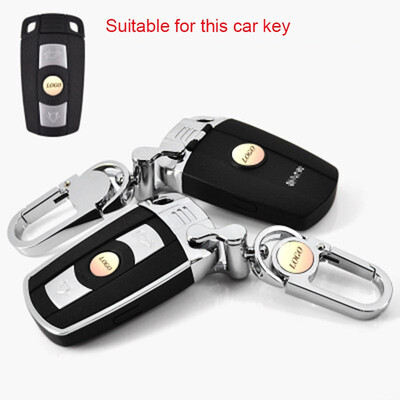 

Top Layer Leather Car Key Case For BMW Old 1 3 5 Series New X1X5X6Z4 Plug-in Key Style Car Key Cover Shell Car Keychain