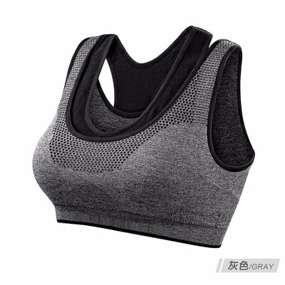 

New Running Fitness Sports Bra Quick Drying Yoga Vest Womens Shockproof Sports Bra