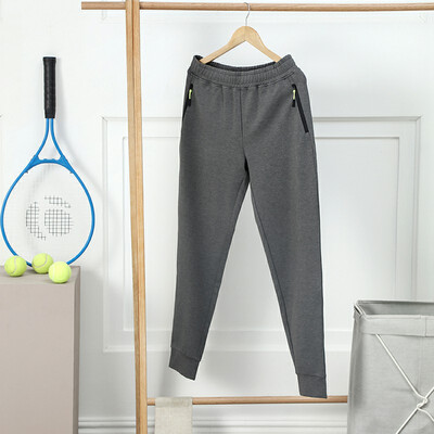 

Beijing made mens sports running pants trousers gray XL