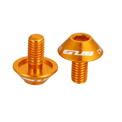 

GUB 1 Pair Bike Bottle Cage Screws M5x12mm Lightweight Aluminum Alloy Bottle Holder Bolt for MTB Bike Bicycle Water Bottle Rack