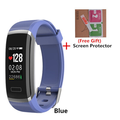 

Color Screen Smart Bracelet GT101 Waterproof 24 hours Heart Rate Monitor Fitness Tracker Bluetooth Smart Watch for Sport