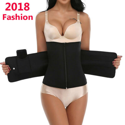 

SLIMBELLE Womens Waist Trimmer Belt Slim Body Sweat Wrap for Stomach Back Lumbar Support