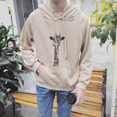 

Couples sweater autumn 2018 new loose Korean students tide brand men&women spring&autumn winter youth hooded jacket