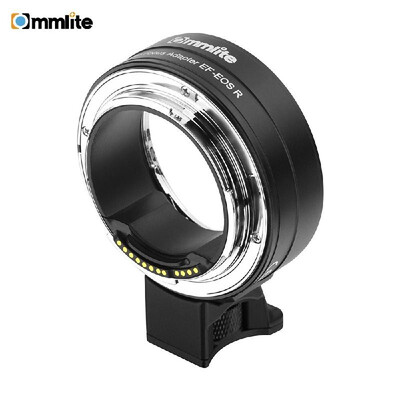 

Commlite CM-EF-EOS R Lens Mount Adapter Electronic Auto Focus Mount Adapter with IS Function Aperture Control for Canon EFEF-S Le