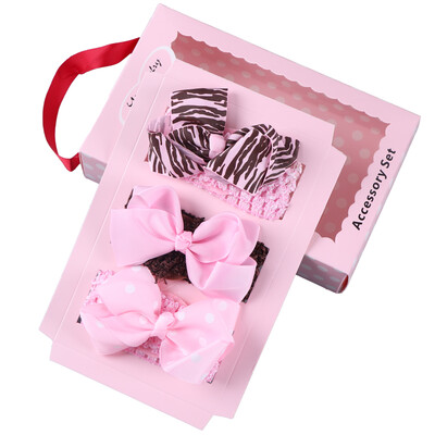 

Baby Girls Hair Accessory Set Hair Clips Barrettes Headband for Newborn Toddler Children 3Pcs Pink Crown