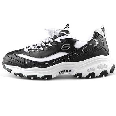 

SKECHERS SKECHERS female LIFESTYLE SPORT DLITES series fashion straps sports shoes sports shoes 66666176BKW 38 yards US8 yards