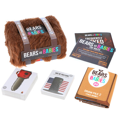 

Bears vs Babies Card Game Funny Family Party Board Game Educational Interactive Toys for Children