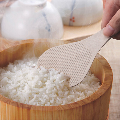 

NeillieN Environmentally friendly&healthy wheat straw spoon rice cooker special spoon non-stick rice shovel rice ladle