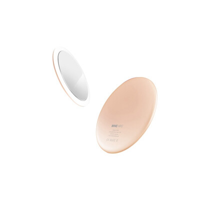 

MINE MIRS Smart Makeup Mirror Portable Makeup Beauty Portable Mirror Smart Home HD LED With Light Shine Lights Girlfriend Gift Starlight Black Gift Box Set