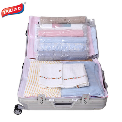 

Too vacuum compression bag travel storage bag clothing underwear suitcase finishing bag hand roll pressure 10 sets