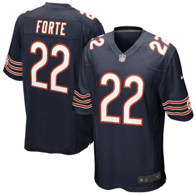 

Youth Football Jersey Chicago Bears Matt Forte Navy Blue Team Game Jersey