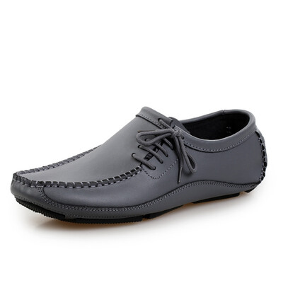 

IDIFU Mens Trendy Dress Leather Loafers