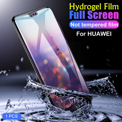 

Mzxtby 9D Soft Hydrogel Protective Film For Huawei P10 P20 Lite Mate 20 Pro Screen Protector For Huawei Mate 9 10 Honor 9 10 Lite