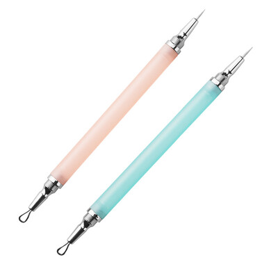 

Metal Blackhead Acne Pimple Removal Stainless Steel Black Head Blemish Remover Double-ended Acne Needle Whitehead Extractor Face C