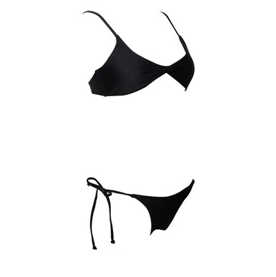 

Womens Sexy bikini low waist split swimsuit