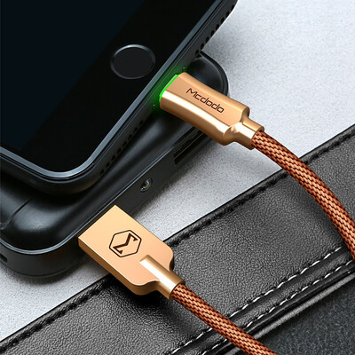

MCDODO LED Auto Disconnect Data USB Charging Lightning Cable For iPhone  Max XR X 8 6S 7 Plus 5 SE OVP Fast Charger