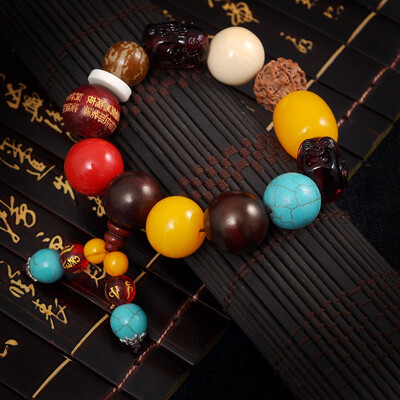 

1pcs Car Decoration Ornaments natural bodhi bead hanging Ornaments nice gift lucky beads car stall jewelry Buddha Beads Pendant