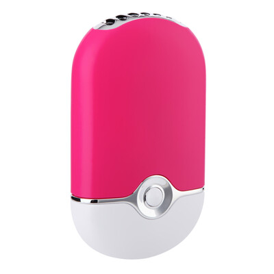 

Portable Mini Handheld Air Conditioning Humidification Cooling Fan USB Cooler Pink