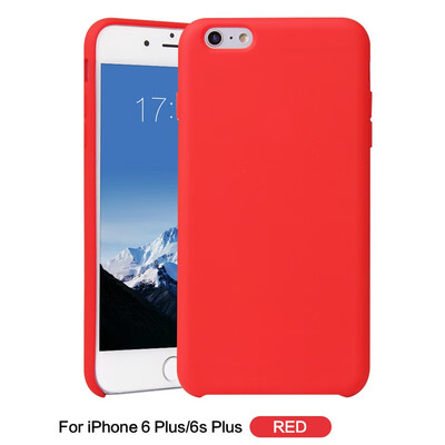 

Goowiiz Phone Case For Iphone 66s6 Plus6s Plus Fashion Simple Solid Color Ultrathin Soft TPU Back Cover