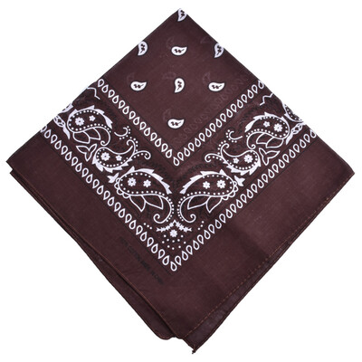 

Vintage Women Men Square Scarf Kerchief Retro Print Multi-Colors Headband Boho Scarves