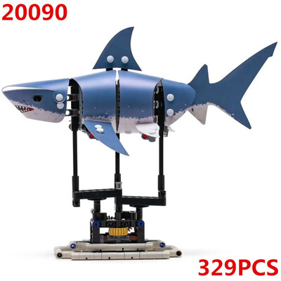 

Lepin 20089 20090 20091 20092 Forma Fish Set Legoing 81000 81003 Creator Building Blocks Koi Shark Bricks DIY Toy Kids Gift