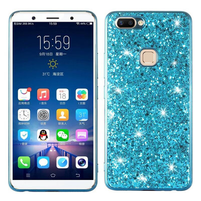 

MOONCASE Vivo X20 Plus Glitter TPU-Blue