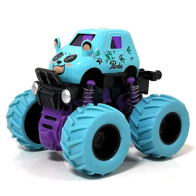 

Hot Sale Car Toy Cartoon Graffiti Car Model of Bigfoot Alloy Vehicle with Return Inertia for Children Gift