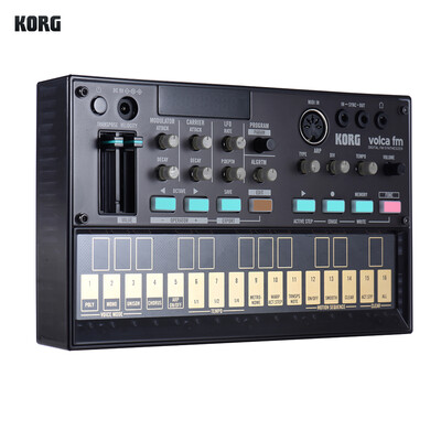 

KORG volca fm Portable Digital FM Synthesizer with MIDI In 35mm Sync In Out Headphone Jacks