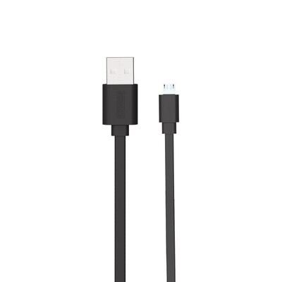 

ROMOSS CB05f Micro-USB data cable Android mobile phone universal charging line TPE noodle line elegant black 1 meter