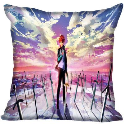 

Custom Fairy Tail Pillowcase Bedroom Home Office Decorative Pillow Cover Square Zipper Wedding Decorative Cushion Covers