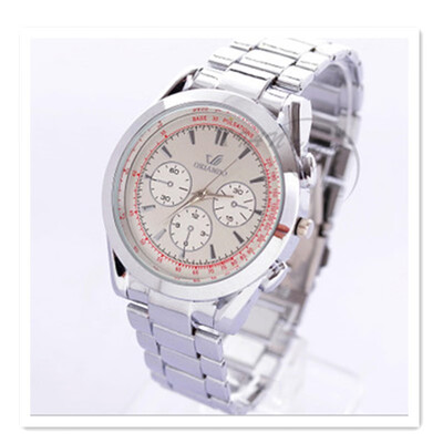 

2018 hot mens watch new student quartz watch fashion casual trend steel belt watch