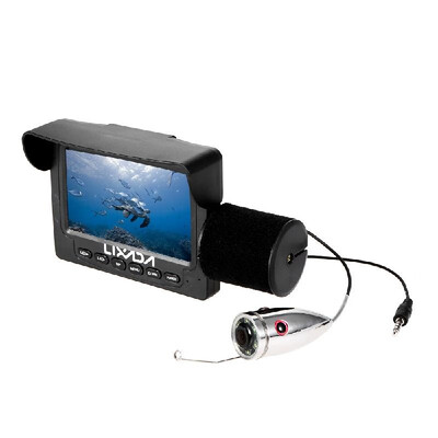 

Lixada 1000TVL 43in LCD Monitor Fish Finder Underwater LED Night Vision Camera 165° Wide Angle 15M Cable for Sea Fishing