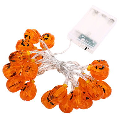 

20-LED Pumpkin Light String 2M Decoration Battery Operated Lighting Chains for Christmas Hallowmas