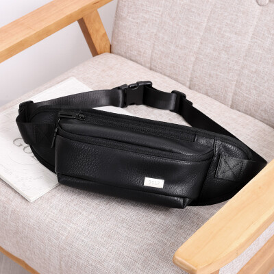 

Golf GOLF Mens Pocket Multifunction Chest Bag Mens Trend Shoulder Messenger Bag Mens Bag D9BV73987J Black