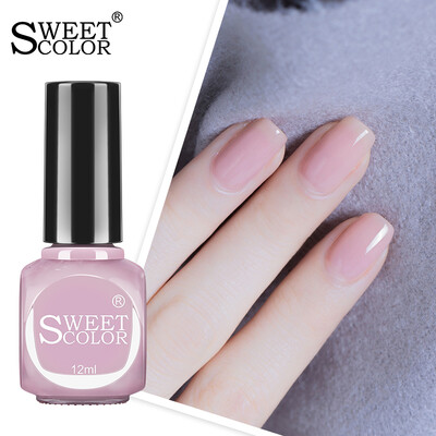 

Sweetcolor s367 12ml Sakura Elf Powder French raw material environmentally friendly nail polish quick-drying long-lasting nail polish soft pink sequins meat pink