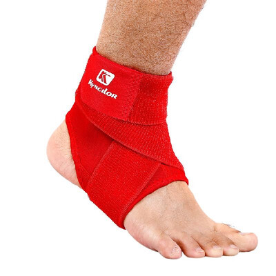 

Sport Ankle Support Elastic High Protect Sports Equipment Safety Running Basketball Ankle Brace Support Red&L