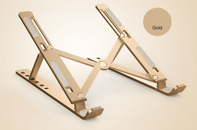 

Portable 156 inch laptop stand aluminum alloy computer cooling bracket lift adjustable folding tablet shelf adjustable radiator