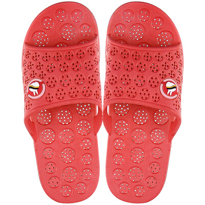 

MashiMaro rogue rabbit couple home indoor bathroom home simple soft bottom beach bath sandals&slippers MM816 watermelon red 36
