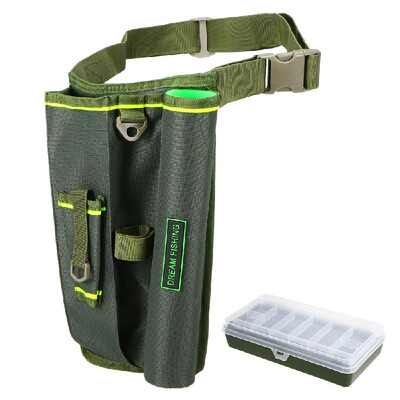 

Outdoor Multifunctional Fishing Tackle Bag Drop Leg Waist Bag Thigh Hip Outdoor Pack with Utility Case Box