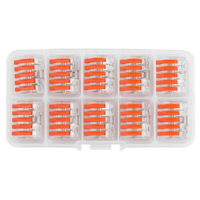 

10pcs Flame Retardant Cable Connector Set Universal Wire Connectors Case Kit Quick Terminals