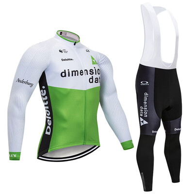 

Cycling jersey 2018 pro team dimension winter thermal fleece cycling clothing set ropa ciclismo invierno bike jersey bib pants kit