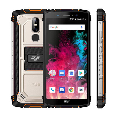 

ZOJI Z11 Rugged Mobile Phone IP68 Waterproof 4GB 64GB 10000mAh 599inch 189 Android 81 MTK6750T Octa Core 16MP Face Unlock 4G Sm