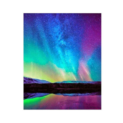 

DIY Diamond Painting Rhinestone Mosaic Embroidery Cross Stitch Star Sky Full Round Mosaic Gift needlework Canvas size 3040 full