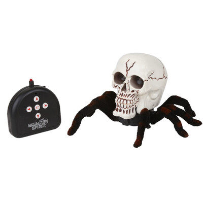 

New Remote Control Horrible Ghost Skeleton Wolf Spider with Cool Light for Party