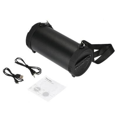 

SK-03 Wireless Stereo Bluetooth Speaker Multimedia Mobile Loudspeaker USB &35mm FM Radio Subwoofer Hands-free w Mic TF Card slot