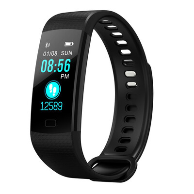 

TimeOwner Smart Band Y5 Heart Rate Blood Pressure Monitor High Brightness Colorful Screen Smart Bracelet Wristband Notification