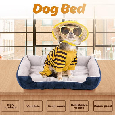 

Dog Bed Memory Foam Luxury Large Thick Pet Mat Removable Washable Cover for 36in 42in Dog Cage House Floor Size XL